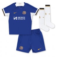 Chelsea Conor Gallagher #23 Replica Home Minikit 2023-24 Short Sleeve (+ pants)